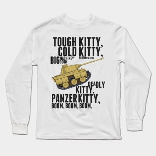 Tough Kitty Cold Kitty - Panther #1 Version Long Sleeve T-Shirt